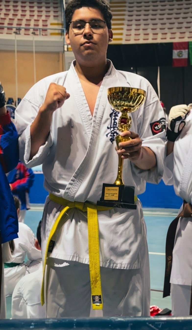 Cristian Peña - Atleta de Karate en Coquimbo