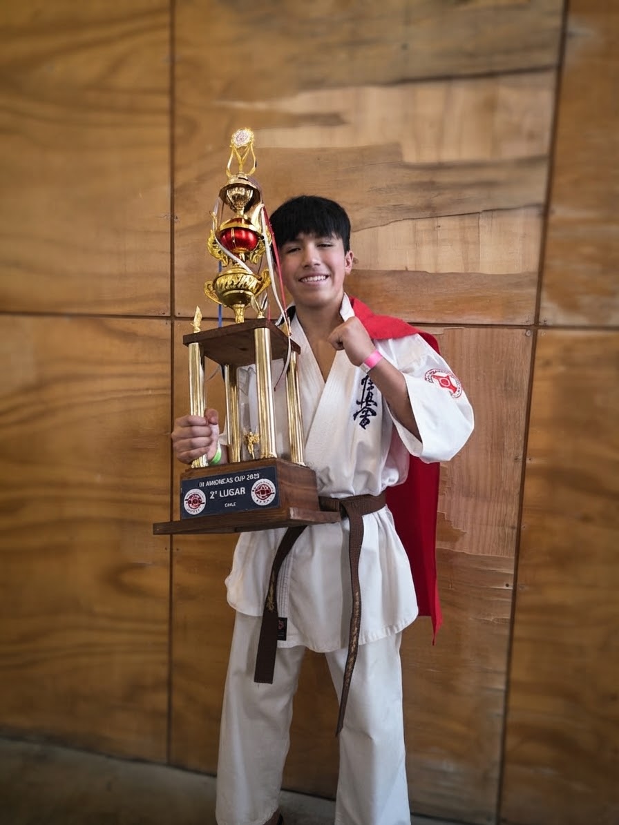 Santiago Perez - Promesa de Karate en Coquimbo